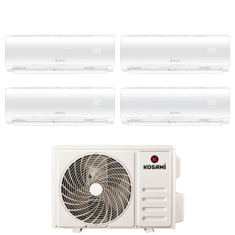 kosami condizionatore quadri split kosami paros white 9121212 con 42 5 r 32 wi fi integrato
