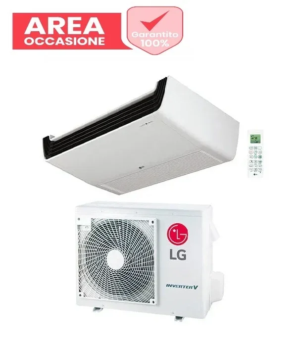 lg area occasione 5038 condizionatore a soffitto lg compact 18000 btu uv18f uua1 r 32 wi fi optional con telecomando