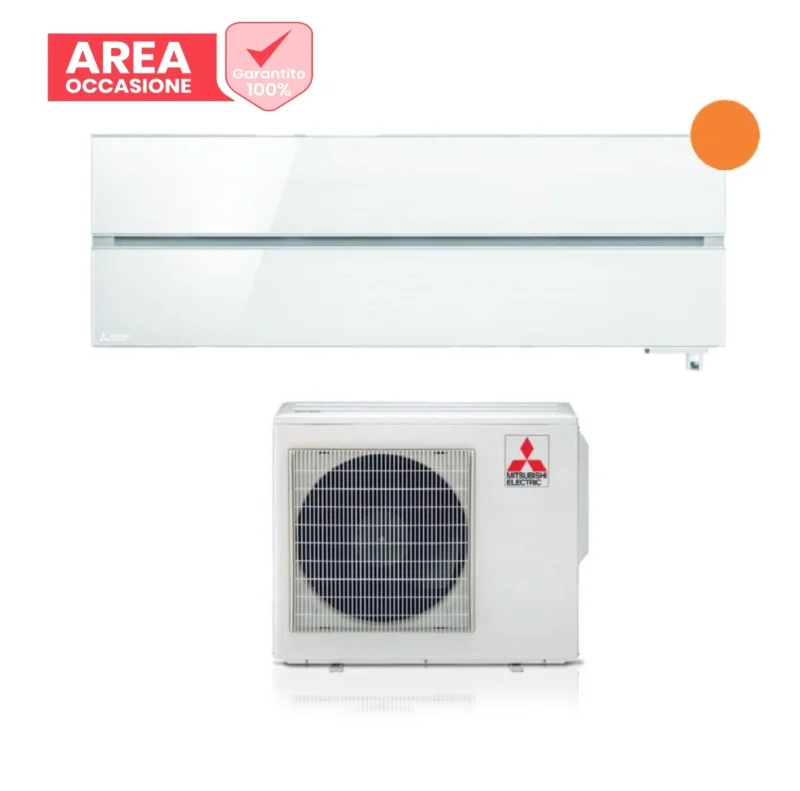 mitsubishi electric area occasioni 2488 condizionatore mitsubishi electric kirigamine style 18000 btu pearl white r 32 wi fi integrato