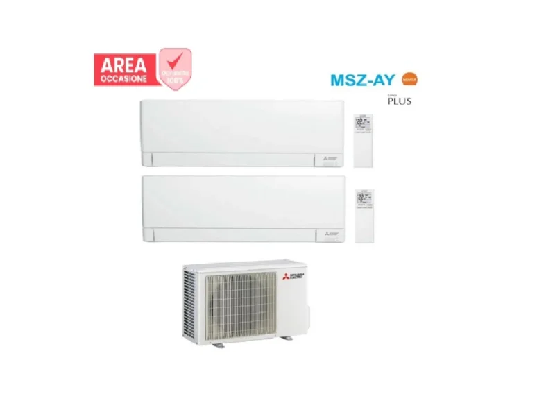 mitsubishi electric area occasioni 2628 unita esterna mitsubishi electric motore multisplit 2f42vf dual split r 32