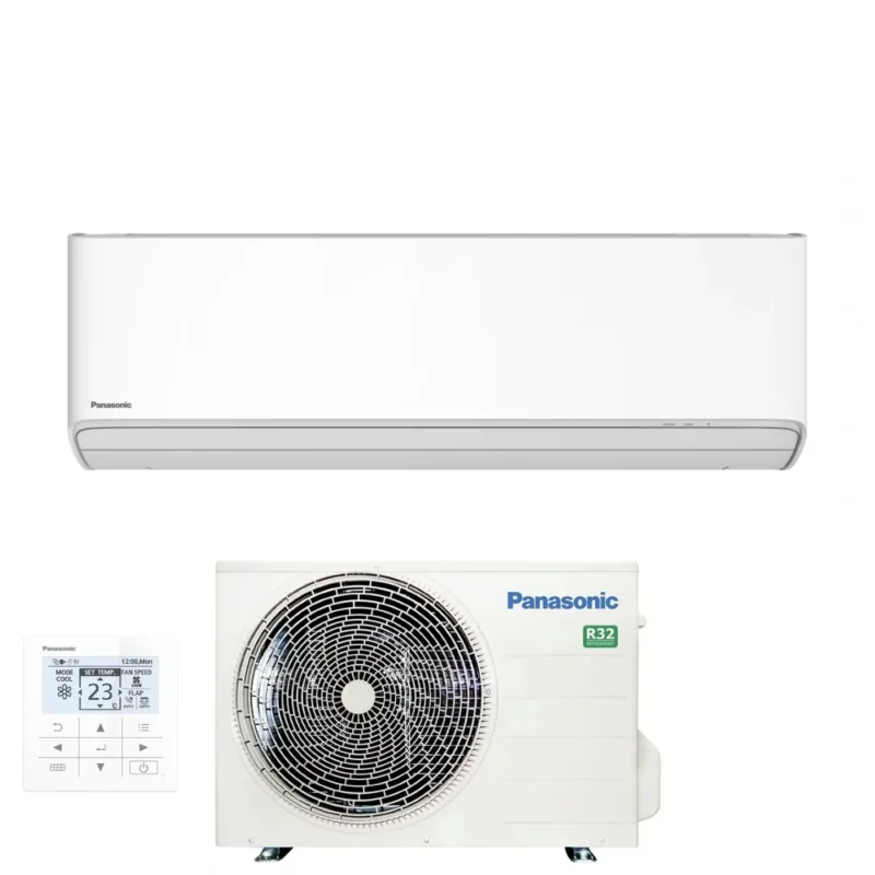 panasonic condizionatore panasonic cs 12000 btu cs z35ykea 1 r 32 wi fi integrato con comando a filo