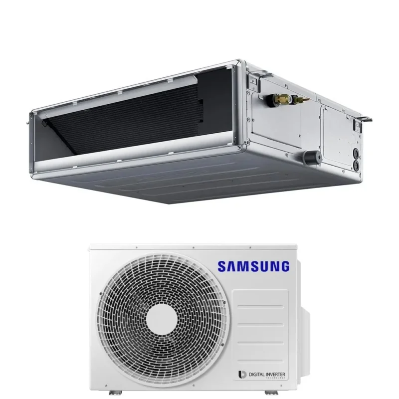 samsung climatizzatore condizionatore samsung inverter canalizzato canalizzabile media prevalenza 18000 btu ac052rnmdkgeu r 32 wi fi optional classe aa