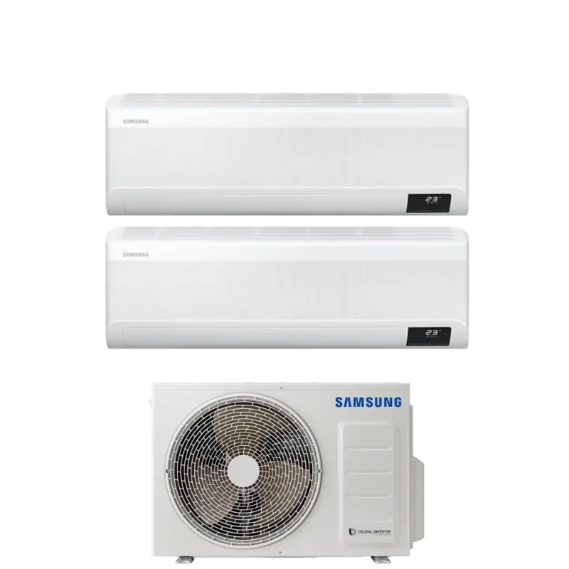 samsung condizionatore samsung dual split windfree avant 1212 con aj050txj2kg r 32 wi fi integrato