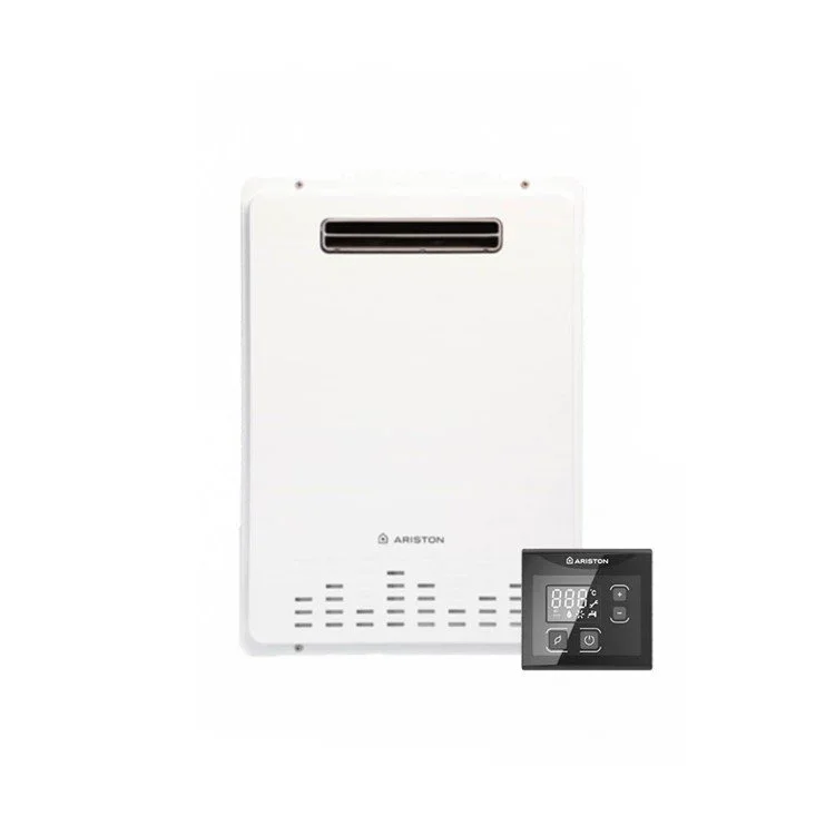 scaldabagno a gas ariston next evo x outdoor 22 eu gpl 22 lt da esterno low nox 8088