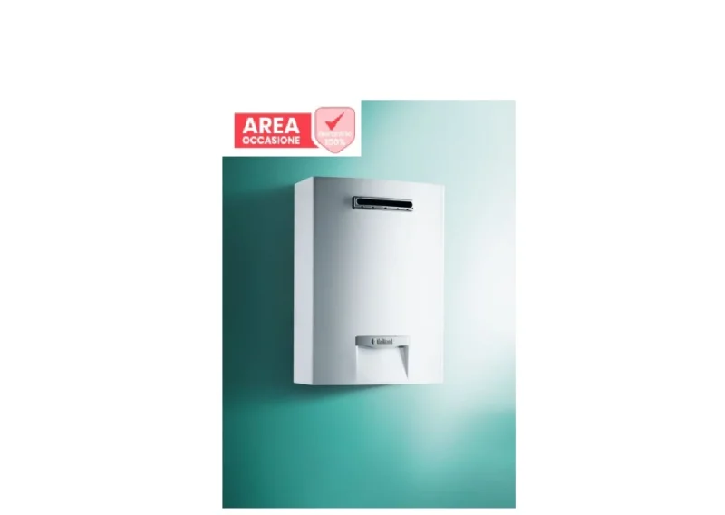 vaillant area occasioni 3160 scaldabagno a gas vaillant per esterno outsidemag 17 litri low nox cod mag 1781 5 rt metano