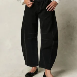 Damen-Jeans im Barrel-Schnitt – Maribel Herbstedition