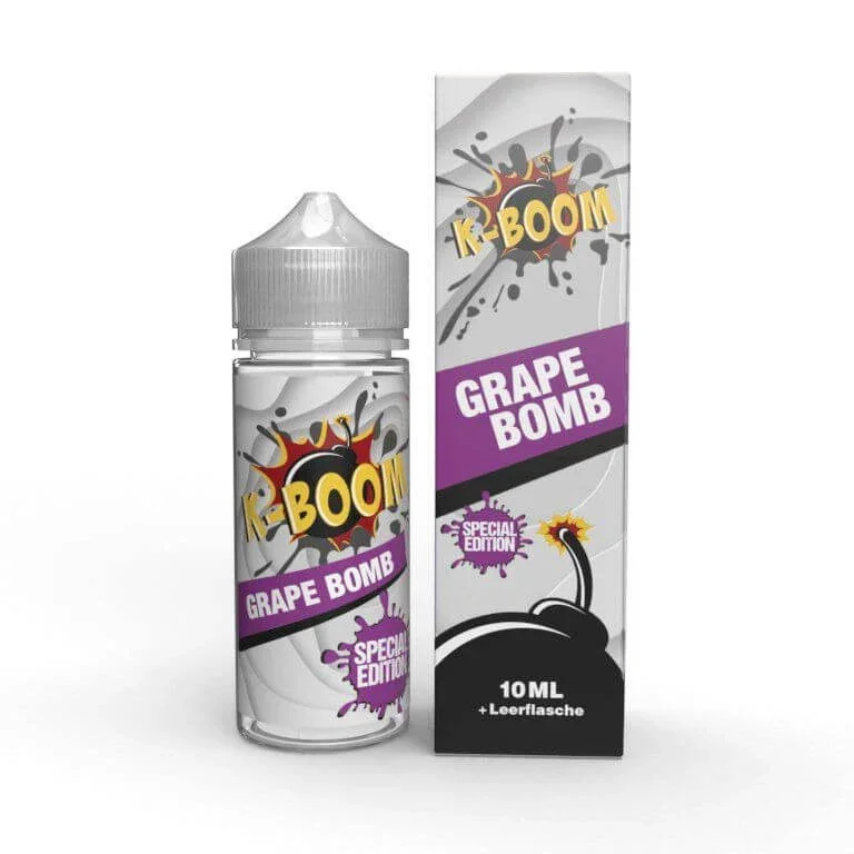 K - Boom - Grape Bomb - 10 ml Aroma - Haus des Dampfes