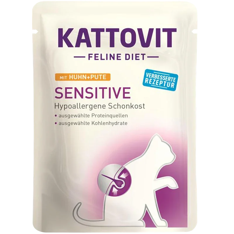 Kattovit Feline Diet Sensitive Huhn & Pute 85 g
