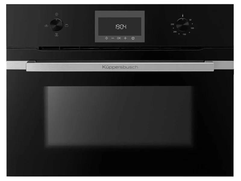 Küppersbusch CM 6330.0 SE1 K-Series. 3 Compact Einbau-Mikrowelle Schwarz/Edelstahl