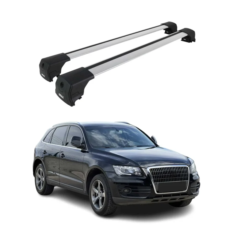 Dachträger Gepäckträger für Audi Q3 F3 2018-2025 ABE Grundträger Alu Silber
