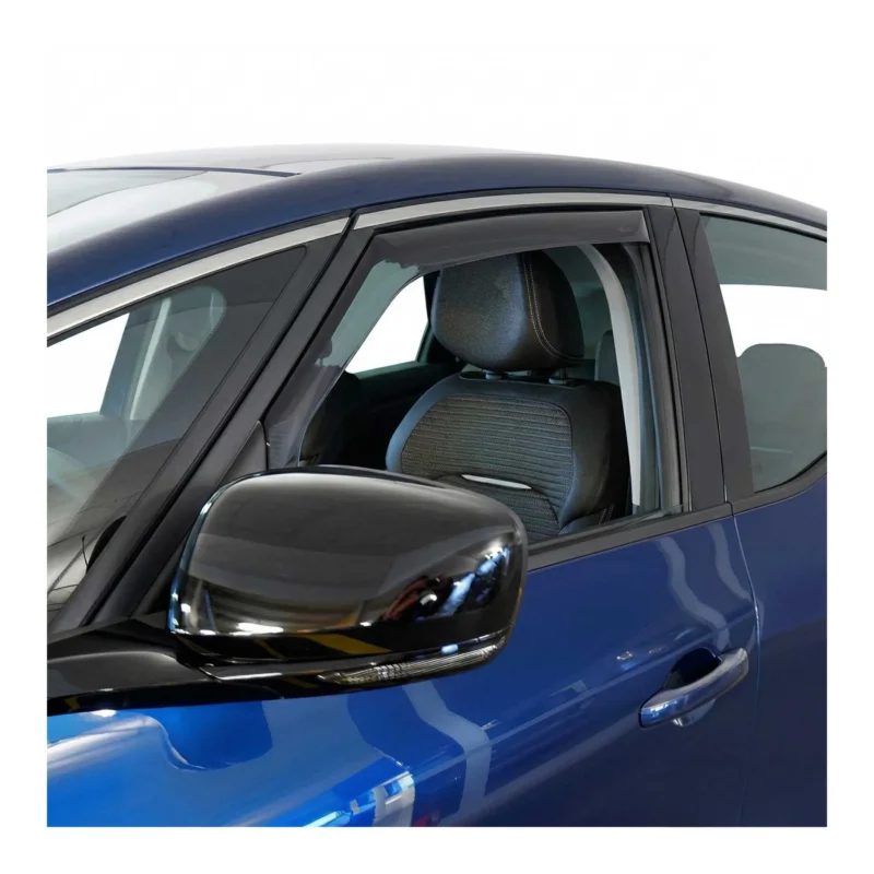 Windabweiser Regenabweiser für Renault Scenic 2016-2022 Dunkel Acryl 2tlg