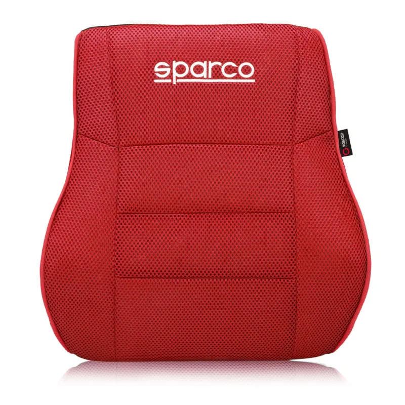 SPARCO Rückenstütze Lendenwirbelstütze Lordosenstütze Rot Rückenkissen