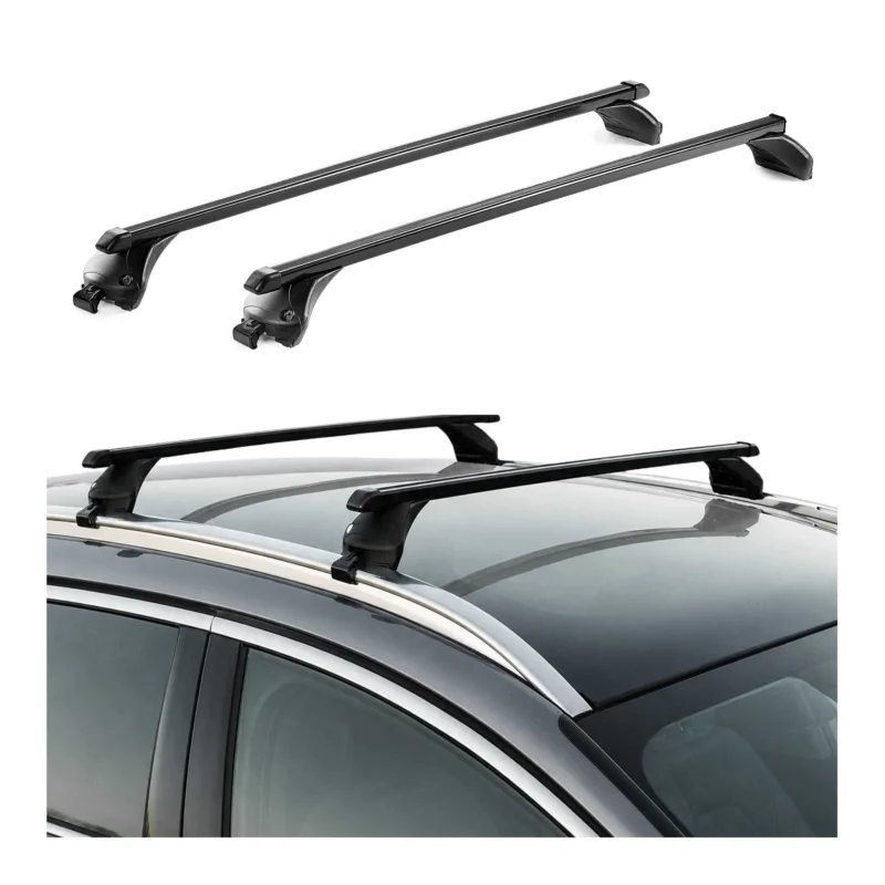 Quick Dachträger für Opel Zafira C Tourer 2011-2019 Stahl Schwarz 2x