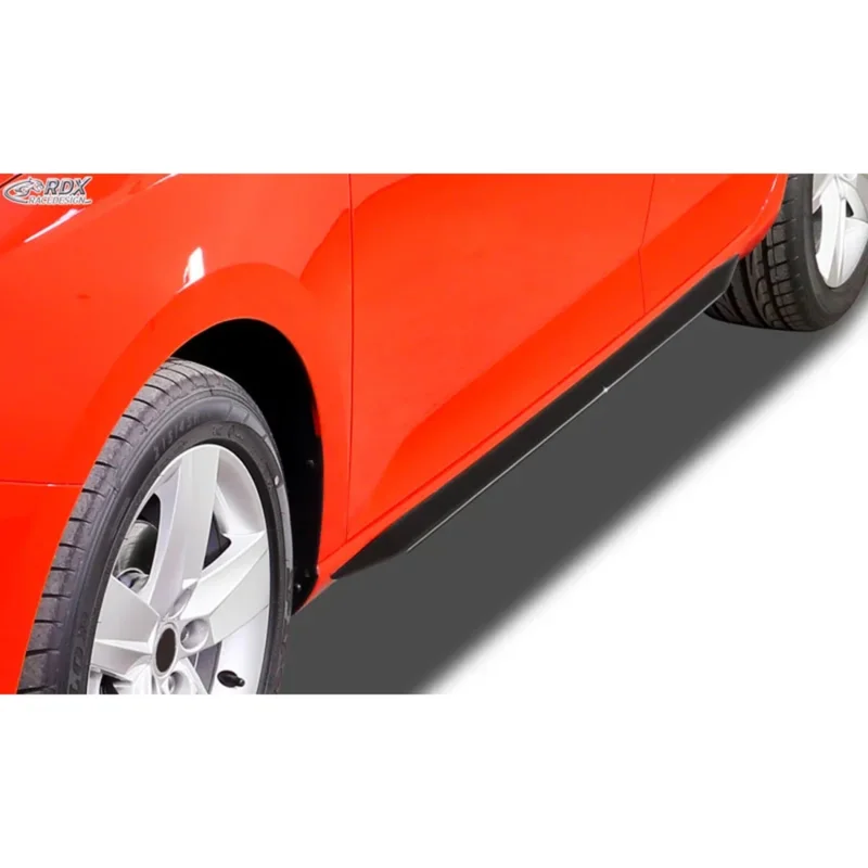 RDX Seitenschweller 'Slim' für Fiat Bravo 2007- ABS Schwarz 2er-Set TÜV