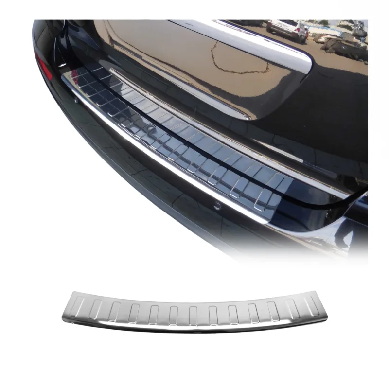 Ladekantenschutz Stoßstange für Mercedes M Klasse W164 2006-2011 Edelstahl Chrom