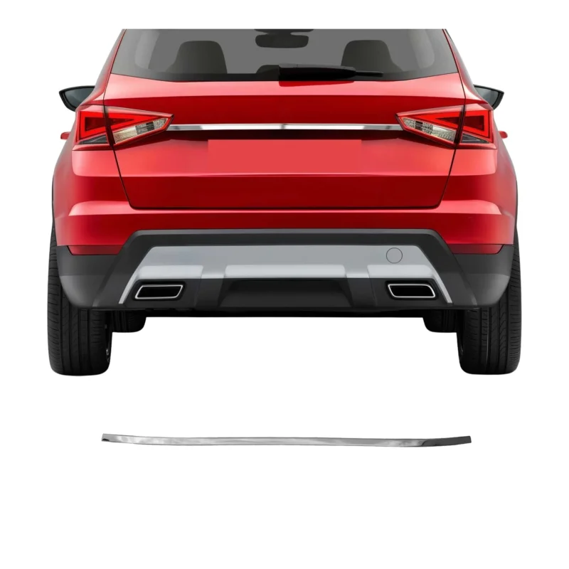 Kofferraumleiste Heckleiste für Seat Ateca 2016-2026 Untere Chrom Edelstahl