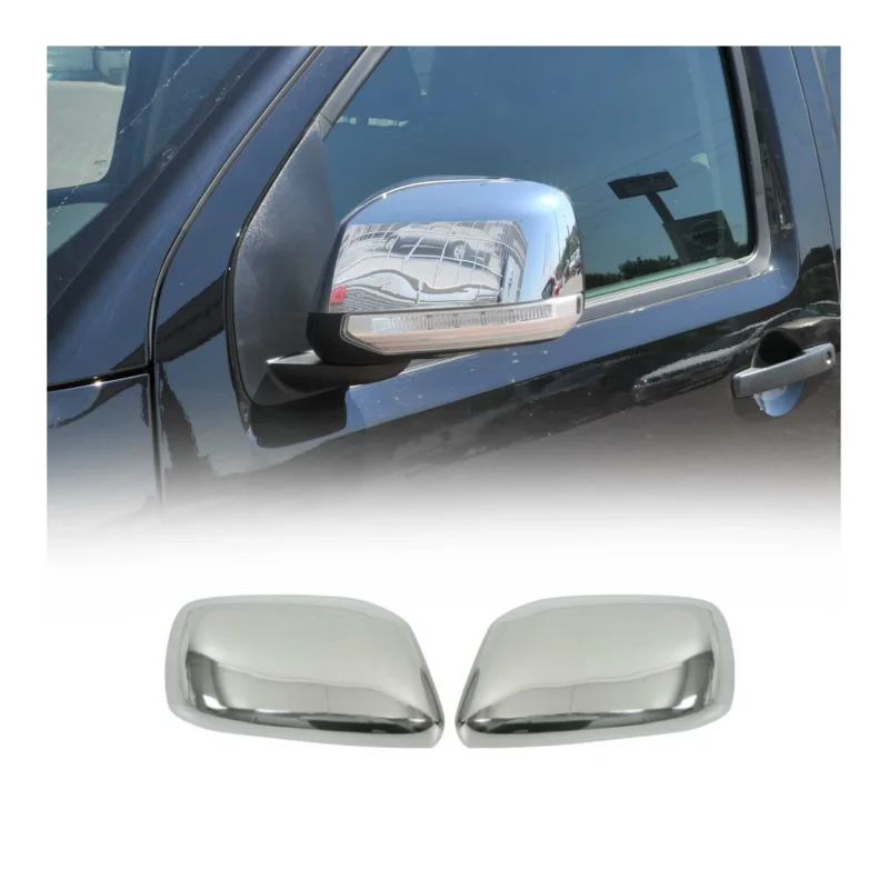 Spiegelkappen Spiegelabdeckung für Nissan Pathfinder 2005-2012 Edelstahl Chrom