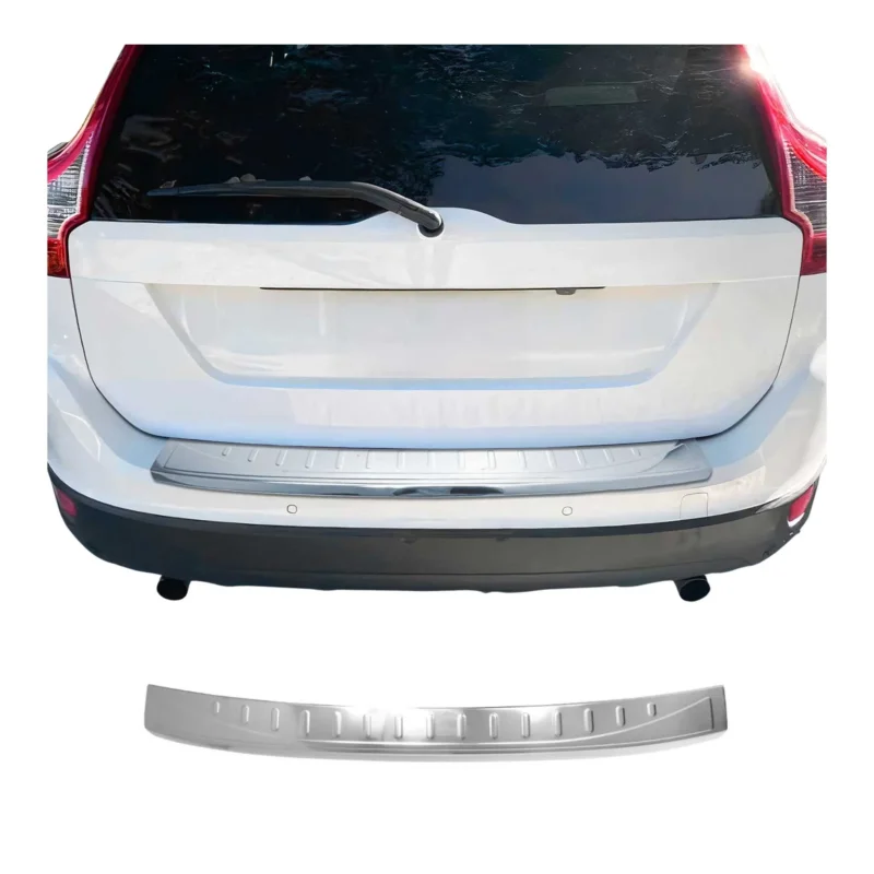 Ladekantenschutz Stoßstange für Volvo XC60 I 2013-2017 Facelift Edelstahl Chrom