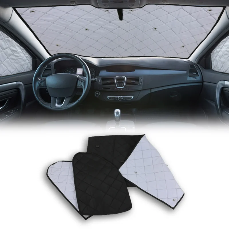 Magnetisch Vorhänge Thermo Sonnenschutz für Peugeot Expert Traveller 2016-2026