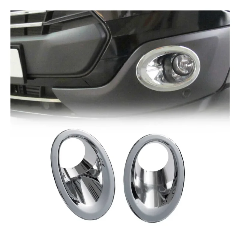 Nebelscheinwerfer Rahmen für Ford Transit Tourneo Custom 2013-2017 Chrom ABS