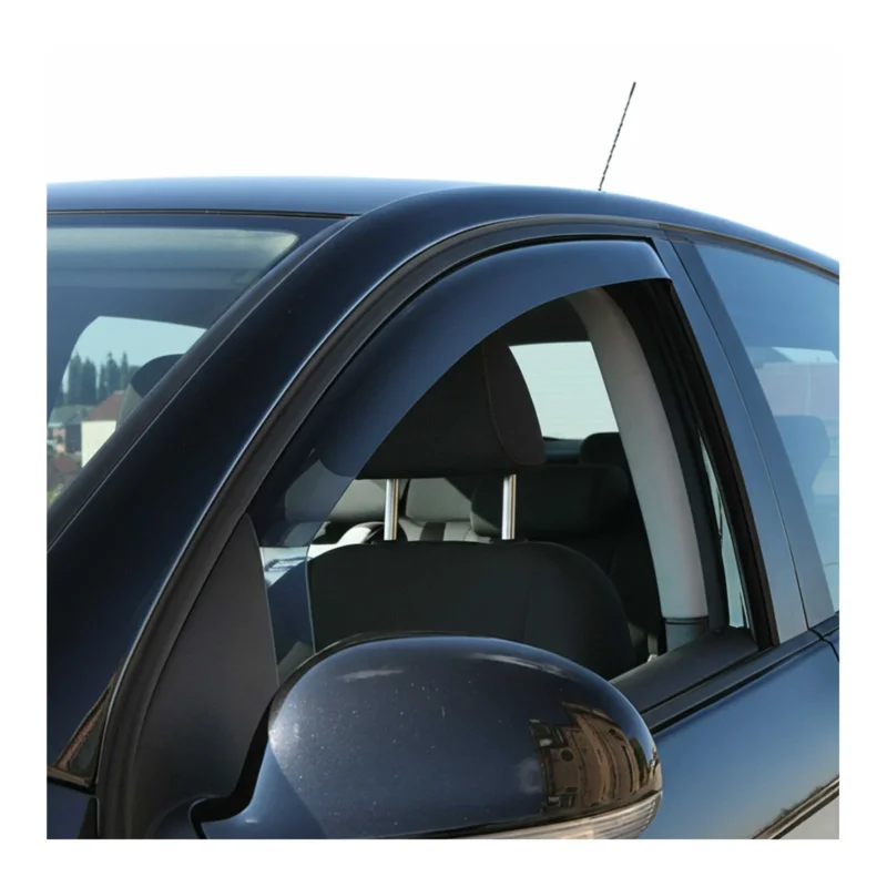 Windabweiser Regenabweiser für Peugeot 3008 5008 2016-2023 Dunkel Acryl 2tlg