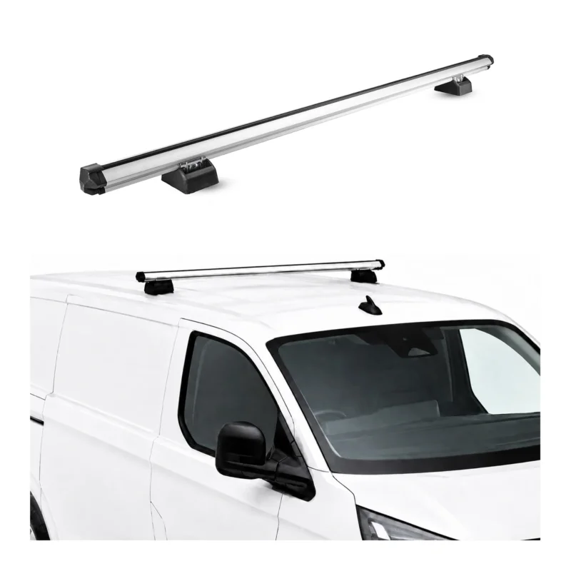 Dachträger für Renault Kangoo II Maxi 2007-2021 H1L3 1-Träger Aluminium Silber