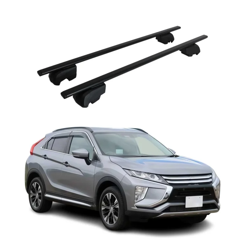 Dachträger Gepäckträger für Mitsubishi Eclipse Cross 2017-2023 ABE Stahl 2 tlg
