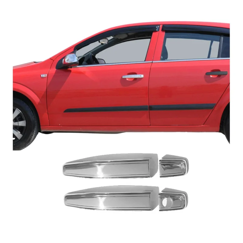 Türgriff Blende Chrom für Opel Astra H 2004-2010 2-Tür Edelstahl 4x