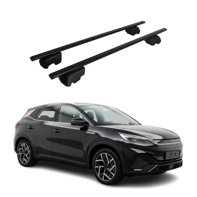 Dachträger Grundträger für BYD Atto 3 2022-2026 Stahl Schwarz 2tlg