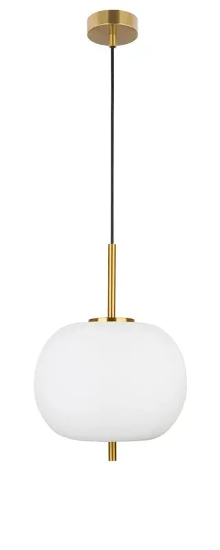 B-Ware Nova Luce Pendelleuchte Hängeleuchte Lato E27 Led Gold Glas Metall Dimmbar 30 Cm - 5212017421135