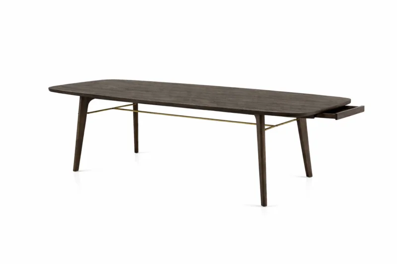 Utility Esstisch 210cm, Onyx Eiche von Stellar Works