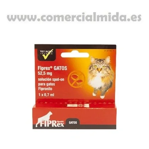 Fiprex Pipetas Antiparasitarias para Gatos