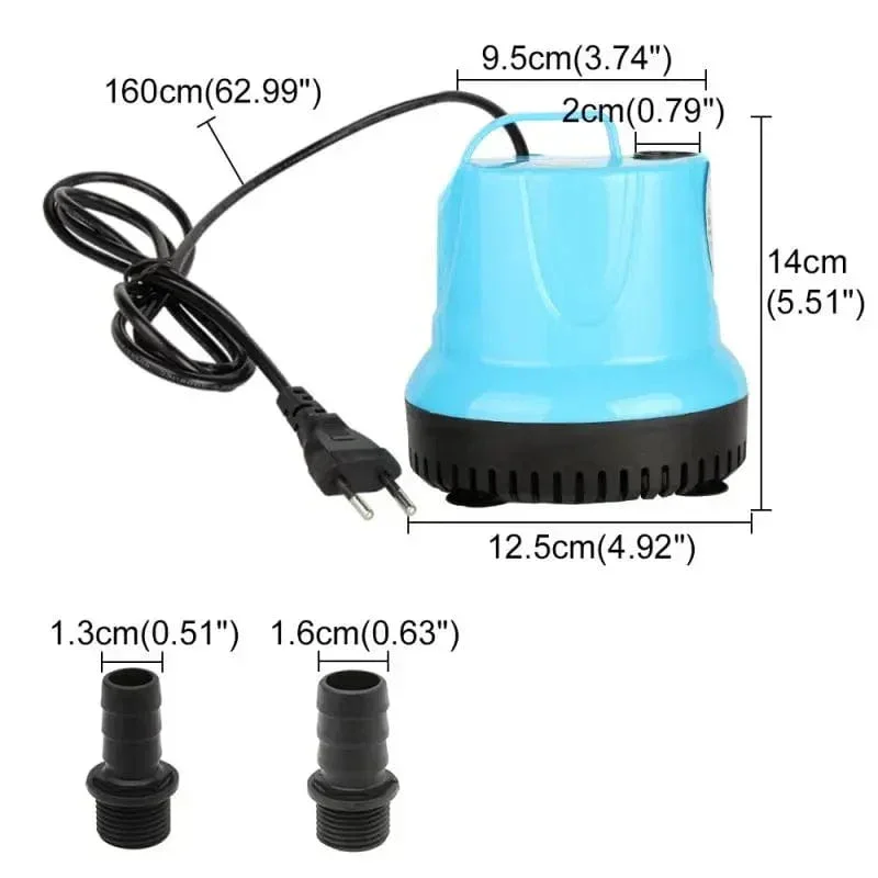 Leistungsstarke Tauchpumpe für Aquarien und Teiche – AquaFlow