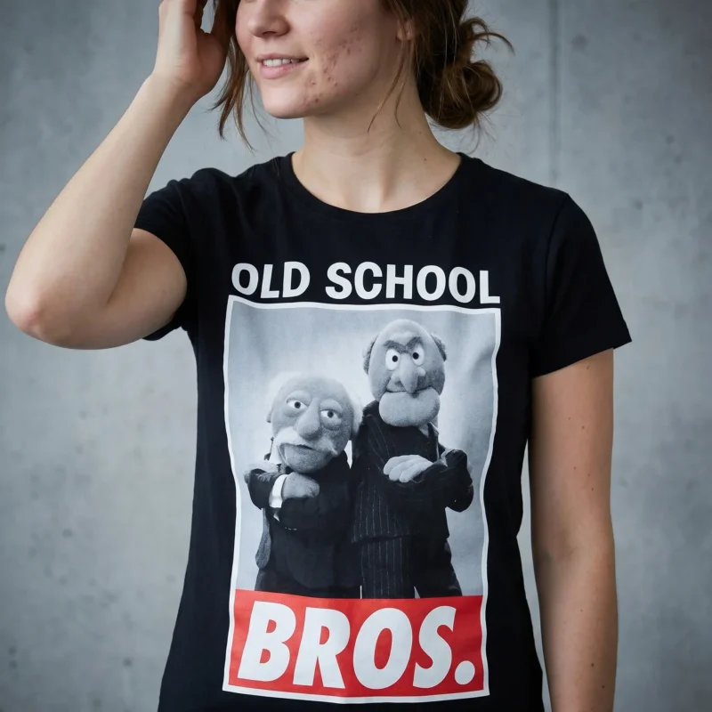 Produktbild Muppets - Old School Bros. T-Shirt schwarz