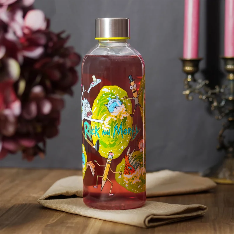 Produktbild Rick and Morty - Portal Trinkflasche