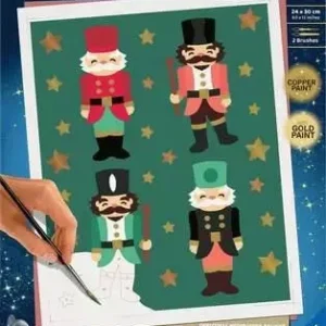 Ravensburger - Malen nach Zahlen: Weihnachts-Nussknacker