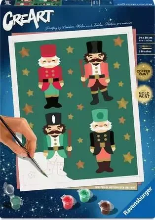 Ravensburger - Malen nach Zahlen: Weihnachts-Nussknacker