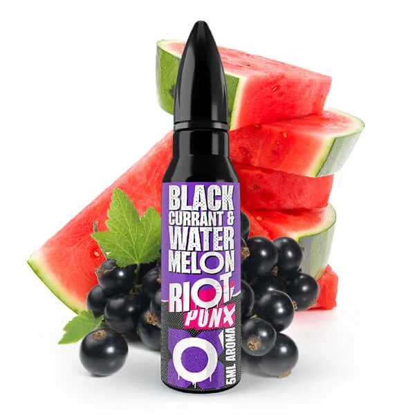 RIOT SQUAD PUNX - Schwarze Johannisbeere und Wassermelone - Aroma 5ml