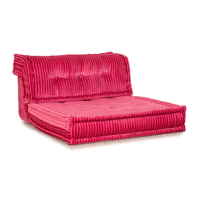 Roche Bobois Mah Jong Stoff Sessel Rot