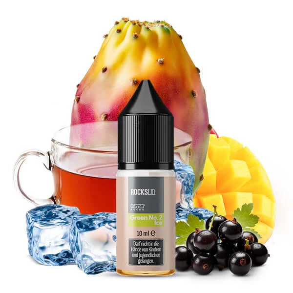 KTS ROCKSLIQ - Green No.2 Ice - Nikotinsalz Liquid 10 ml