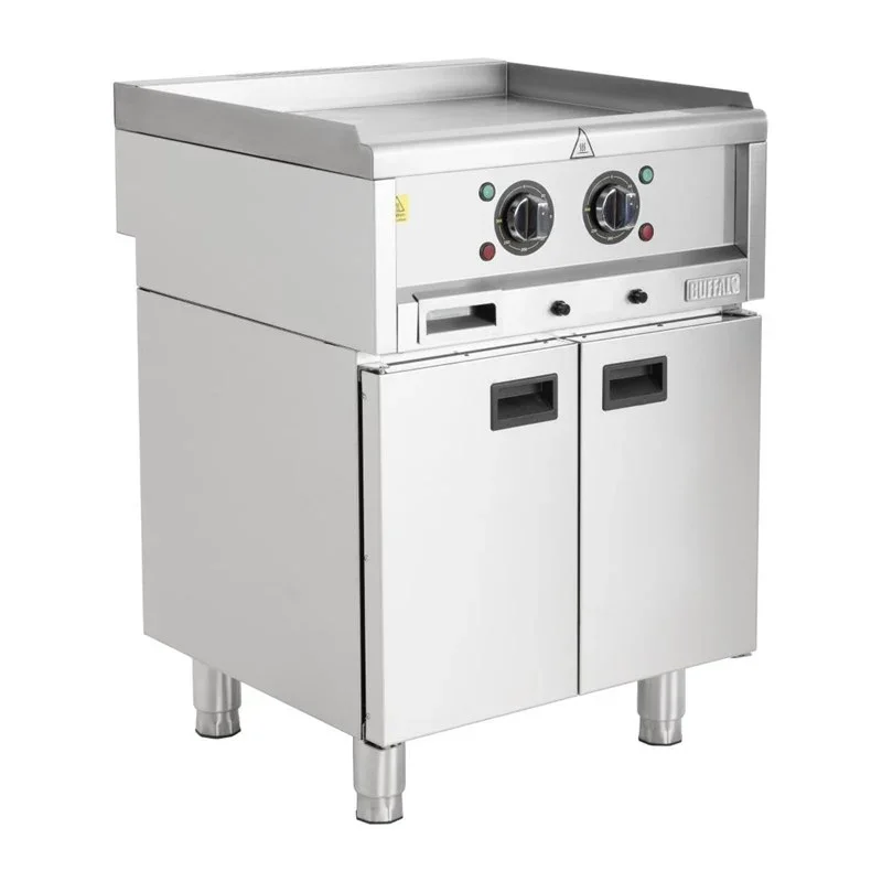Buffalo 600 Serie freistehendes elektrisches Griddle 600mm