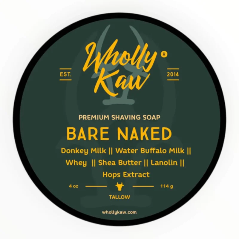 Rasierseife, Bare Naked, 114 g.