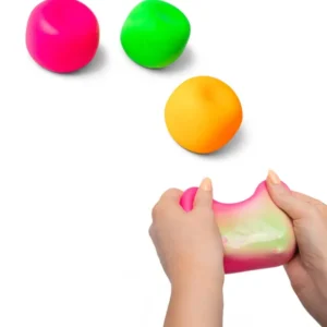 Boule anti stress Scrunchems étirable multicolore