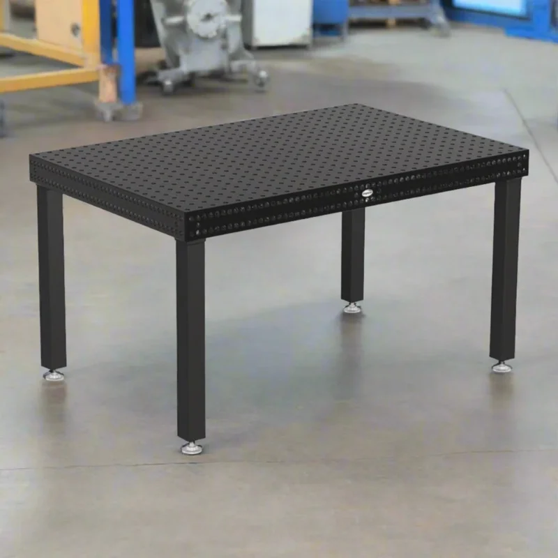 Produktansicht von Siegmund Schweißtisch 1500 x 1000 x 100 mm Professional 750 System 16 Plasmanitriert Höhe 850 mm