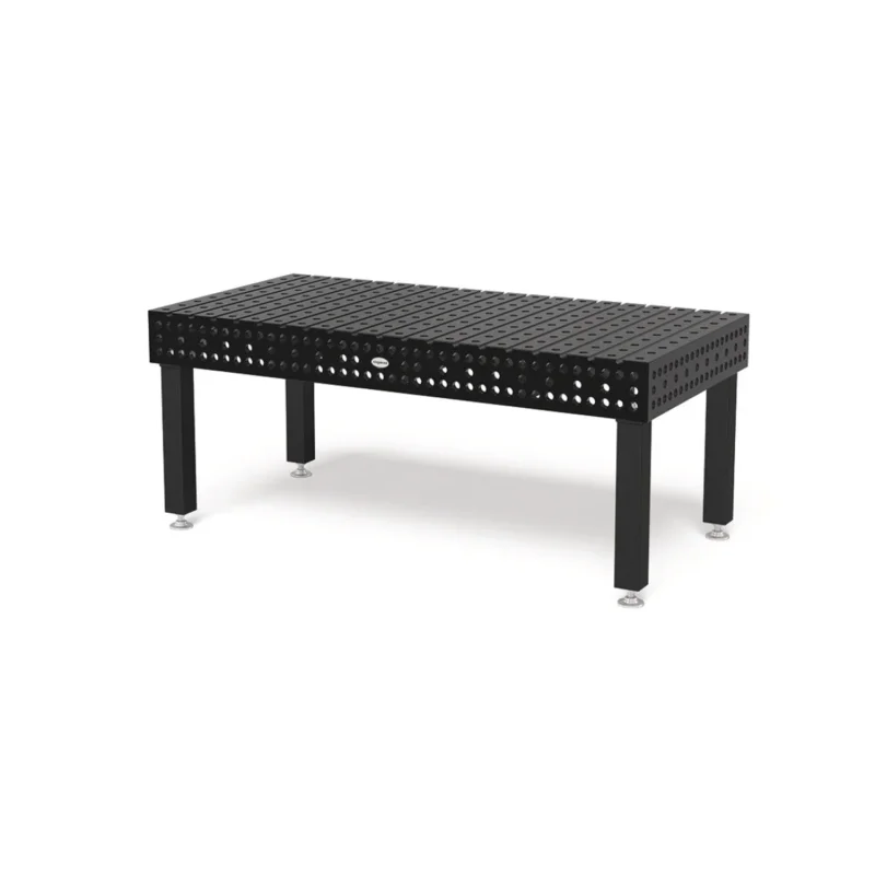 Produktansicht von Siegmund Nutentisch 1500 x 1500 x 200 mm Hexagon 8.7 System 28 Plasmanitriert, Quernuten höhenverstellbar 550-900 mm