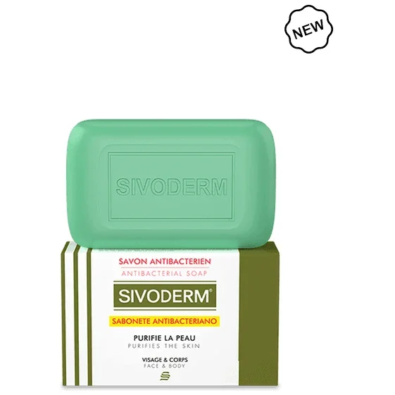 Sivoderm Antibacterial Face & Body Soap 100g - gtworld.de