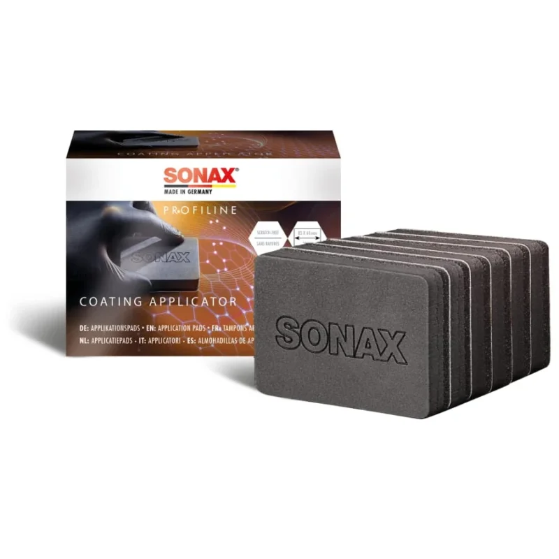 SONAX PROFILINE Applikation Pads Coating Applicator – 1 Packung = 6 Stück