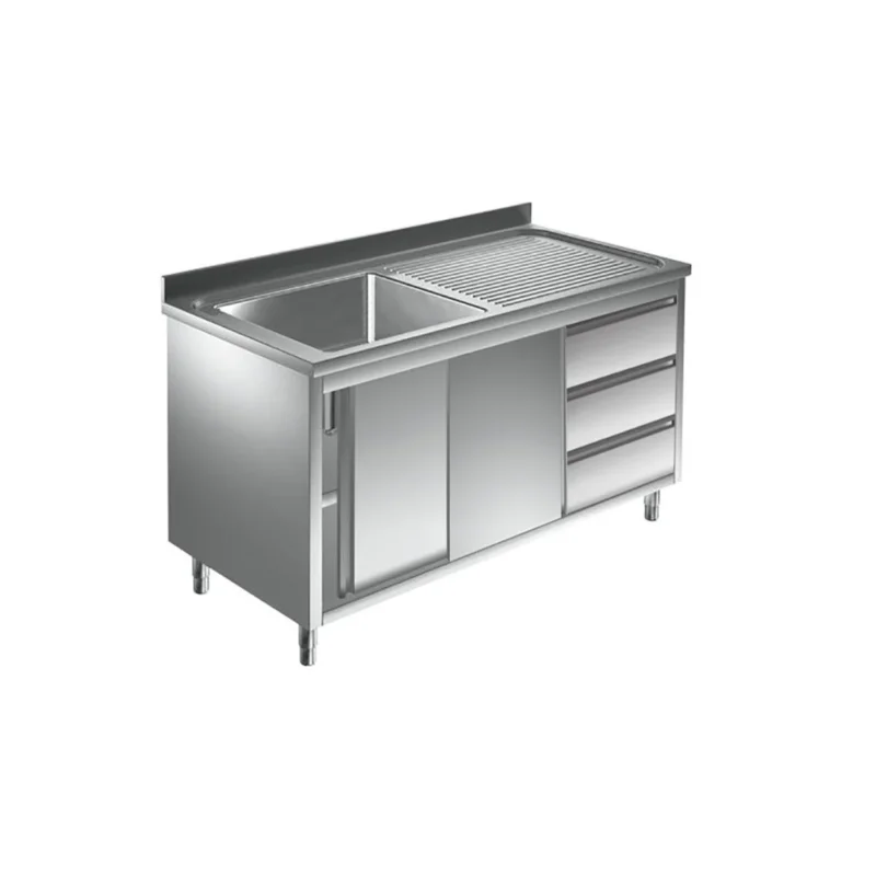 Spülschrank mit Schubladenblock