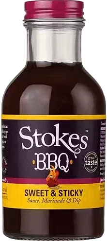 Stokes BBQ Sauce Sweet & Sticky - 250 ml - Grillstar.deStokes BBQ Sauce Sweet & Sticky - 250 mlStokesGrillstar.de