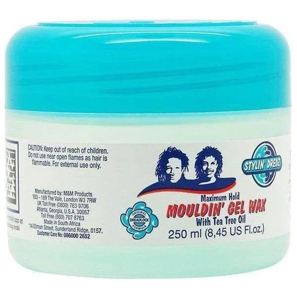 Stylin' Dredz Maximum Hold Mouldin'Gel Wax 250ml - Gtworld.de